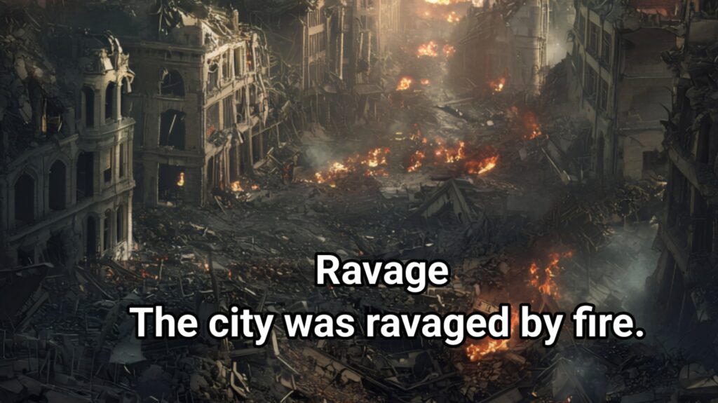 Ravage image, Ravage Meaning, 