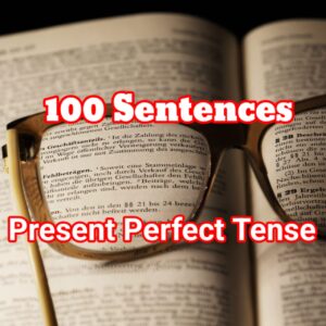 100 Sentences, 100 Sentences of Present Perfect Continuous Tense,
