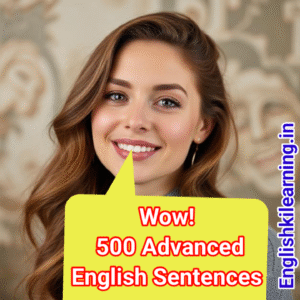 Advanced English Sentences 